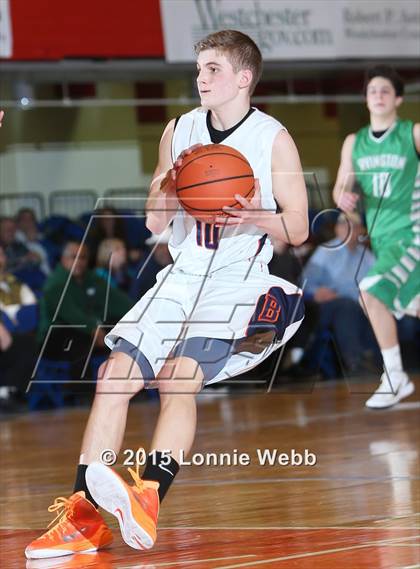Thumbnail 1 in Irvington vs Briarcliff (Section 1 Class B Semifinal) photogallery.