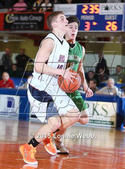 Thumbnail 1 in Irvington vs Briarcliff (Section 1 Class B Semifinal) photogallery.