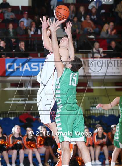 Thumbnail 2 in Irvington vs Briarcliff (Section 1 Class B Semifinal) photogallery.