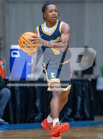 Thumbnail 1 in Fayetteville Academy vs. South View (Hoops and Dreams Showcase) photogallery.
