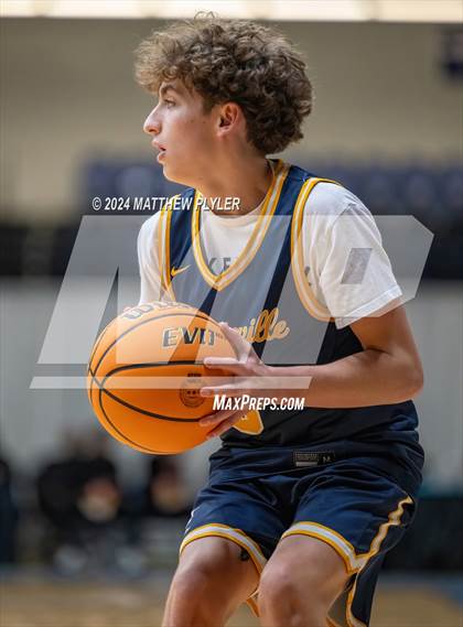 Thumbnail 1 in Fayetteville Academy vs. South View (Hoops and Dreams Showcase) photogallery.
