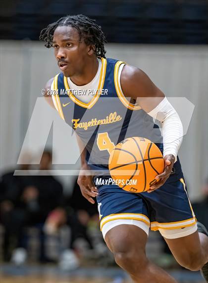 Thumbnail 1 in Fayetteville Academy vs. South View (Hoops and Dreams Showcase) photogallery.