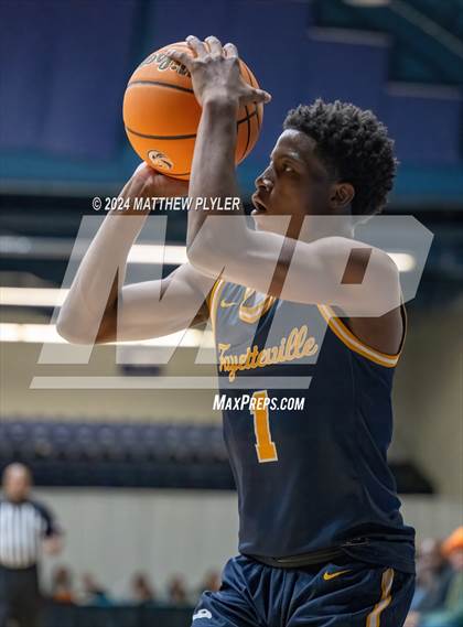 Thumbnail 2 in Fayetteville Academy vs. South View (Hoops and Dreams Showcase) photogallery.