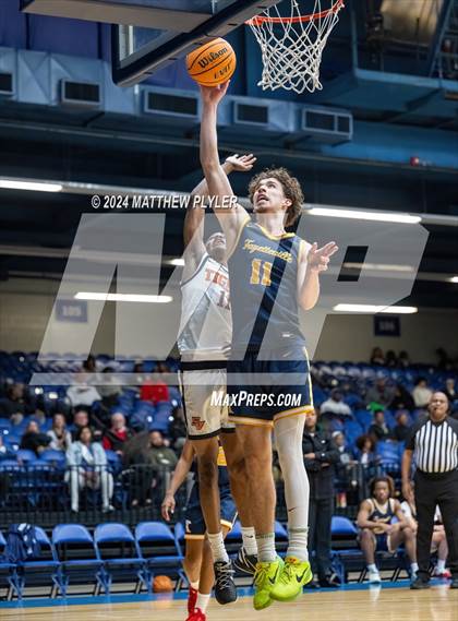 Thumbnail 3 in Fayetteville Academy vs. South View (Hoops and Dreams Showcase) photogallery.