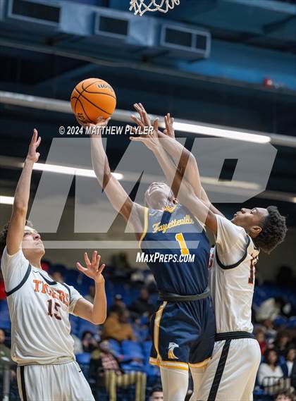 Thumbnail 1 in Fayetteville Academy vs. South View (Hoops and Dreams Showcase) photogallery.