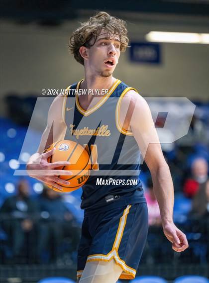 Thumbnail 1 in Fayetteville Academy vs. South View (Hoops and Dreams Showcase) photogallery.