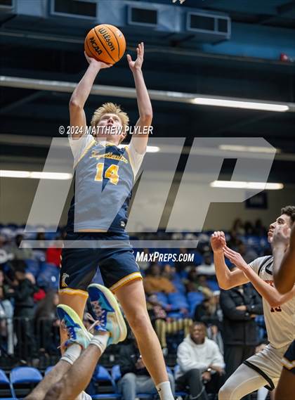 Thumbnail 1 in Fayetteville Academy vs. South View (Hoops and Dreams Showcase) photogallery.