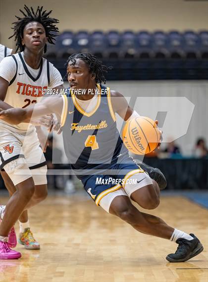 Thumbnail 3 in Fayetteville Academy vs. South View (Hoops and Dreams Showcase) photogallery.
