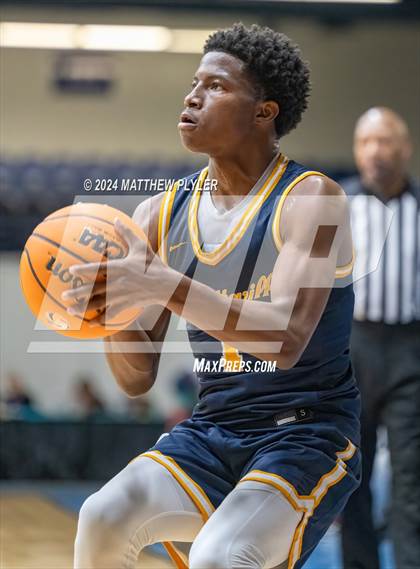 Thumbnail 3 in Fayetteville Academy vs. South View (Hoops and Dreams Showcase) photogallery.