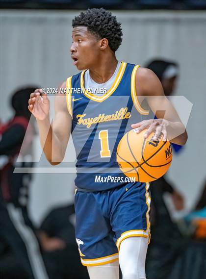 Thumbnail 1 in Fayetteville Academy vs. South View (Hoops and Dreams Showcase) photogallery.