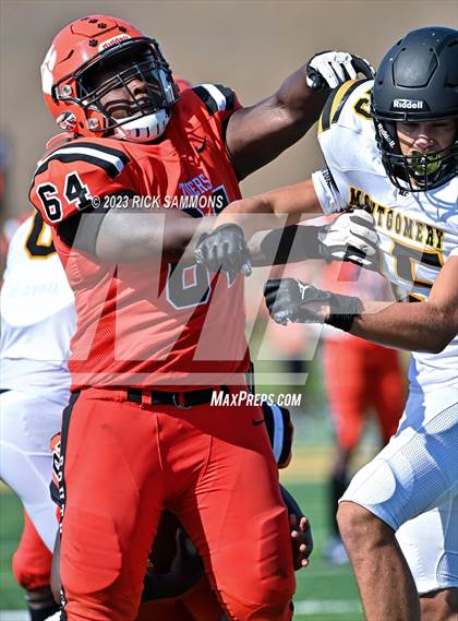 Thumbnail 2 in Montgomery Central vs South View (Scrimmage)  photogallery.