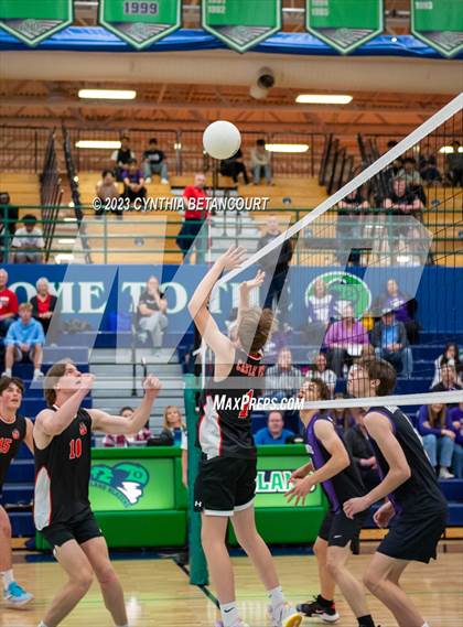 Thumbnail 1 in Douglas County vs Castle View (CHSAA Round 1) photogallery.