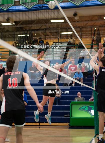 Thumbnail 1 in Douglas County vs Castle View (CHSAA Round 1) photogallery.