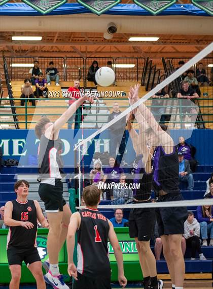 Thumbnail 3 in Douglas County vs Castle View (CHSAA Round 1) photogallery.