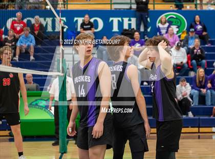 Thumbnail 2 in Douglas County vs Castle View (CHSAA Round 1) photogallery.