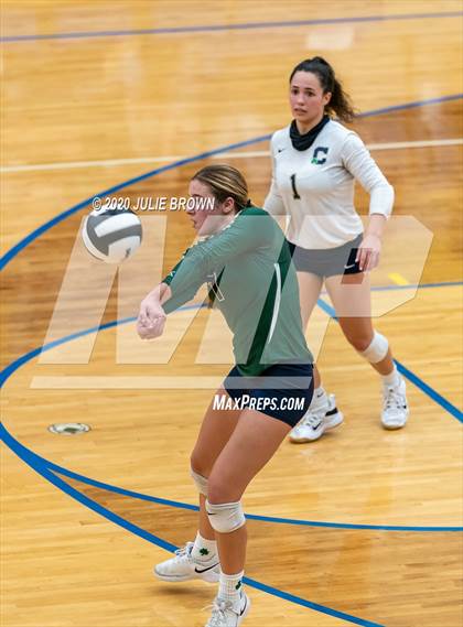 Thumbnail 3 in Cathedral vs Yorktown (IHSAA 4A Regional Semifinal) photogallery.