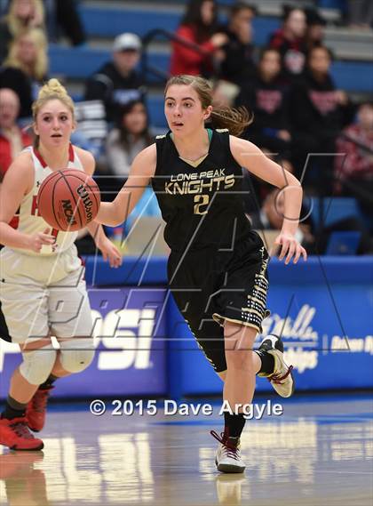 Thumbnail 3 in Alta vs. Lone Peak (UHSAA First Round) photogallery.