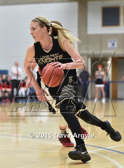 Thumbnail 3 in Alta vs. Lone Peak (UHSAA First Round) photogallery.