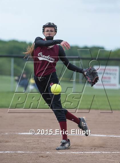 Thumbnail 2 in Cranberry Area vs Moniteau (PIAA D9 AA Semifinal) photogallery.