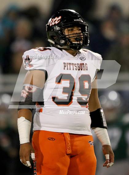 Thumbnail 2 in Pittsburg @ De La Salle (CIF NCS Open Playoffs) photogallery.
