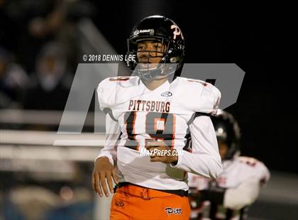 Thumbnail 1 in Pittsburg @ De La Salle (CIF NCS Open Playoffs) photogallery.