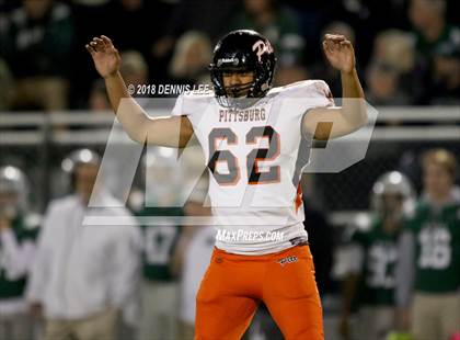 Thumbnail 1 in Pittsburg @ De La Salle (CIF NCS Open Playoffs) photogallery.