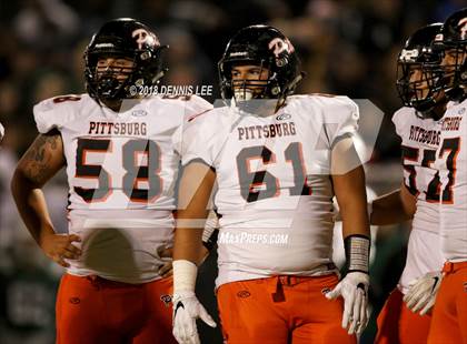 Thumbnail 2 in Pittsburg @ De La Salle (CIF NCS Open Playoffs) photogallery.