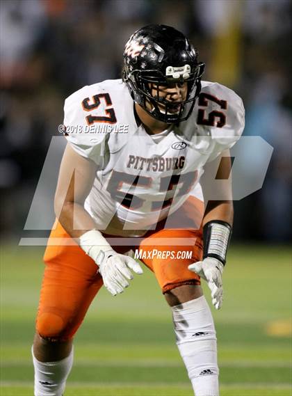 Thumbnail 1 in Pittsburg @ De La Salle (CIF NCS Open Playoffs) photogallery.
