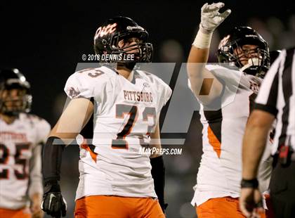 Thumbnail 1 in Pittsburg @ De La Salle (CIF NCS Open Playoffs) photogallery.