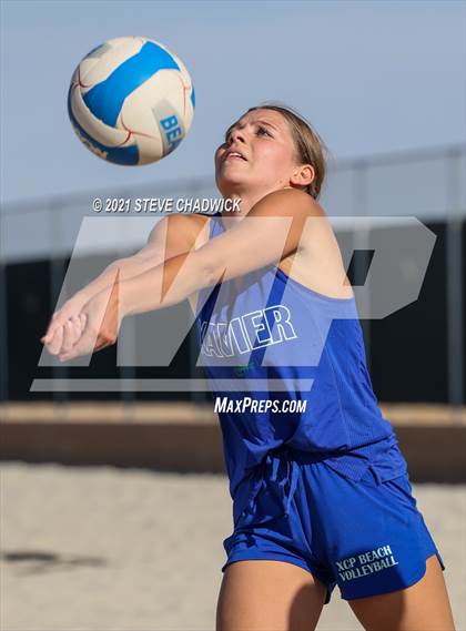 Thumbnail 1 in Xavier College Prep vs. Perry  photogallery.