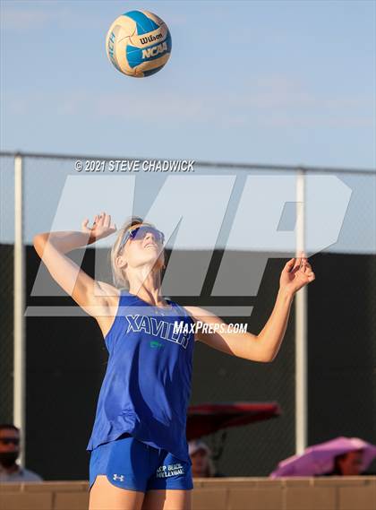 Thumbnail 1 in Xavier College Prep vs. Perry  photogallery.