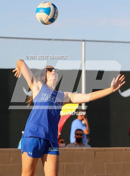 Thumbnail 1 in Xavier College Prep vs. Perry  photogallery.