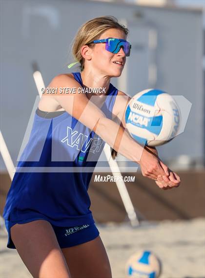 Thumbnail 3 in Xavier College Prep vs. Perry  photogallery.