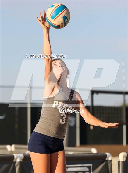Thumbnail 1 in Xavier College Prep vs. Perry  photogallery.