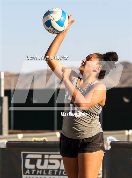 Thumbnail 2 in Xavier College Prep vs. Perry  photogallery.