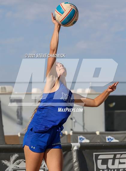 Thumbnail 1 in Xavier College Prep vs. Perry  photogallery.