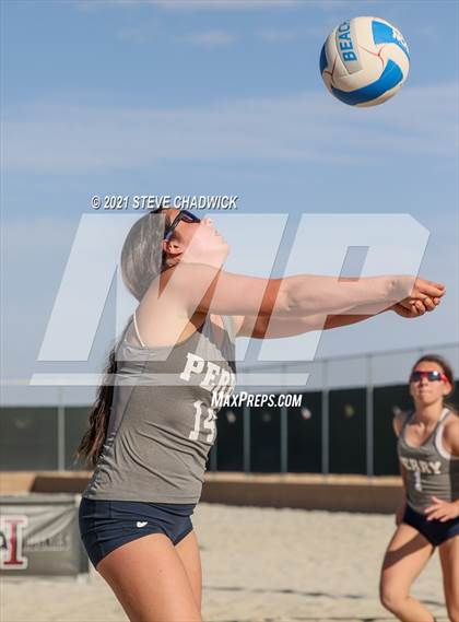 Thumbnail 1 in Xavier College Prep vs. Perry  photogallery.