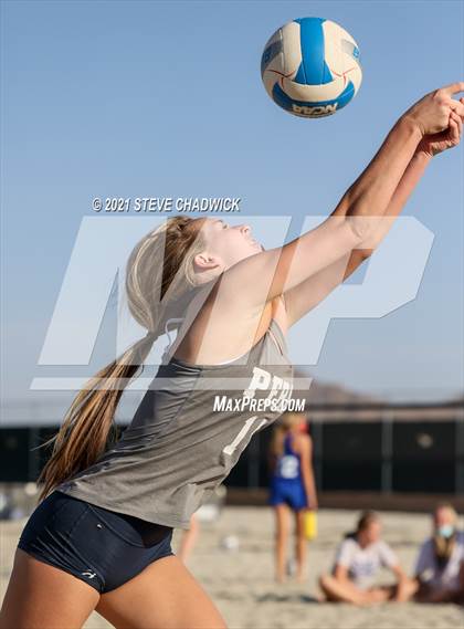 Thumbnail 2 in Xavier College Prep vs. Perry  photogallery.