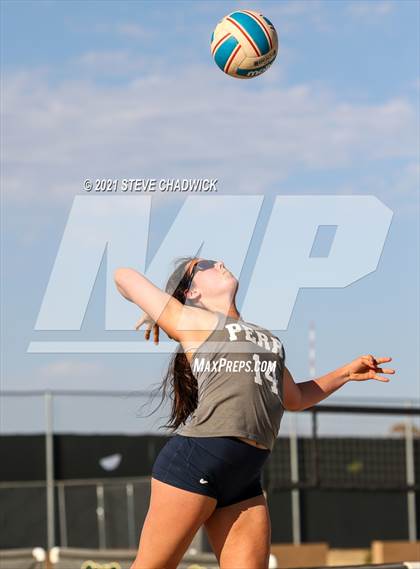 Thumbnail 1 in Xavier College Prep vs. Perry  photogallery.