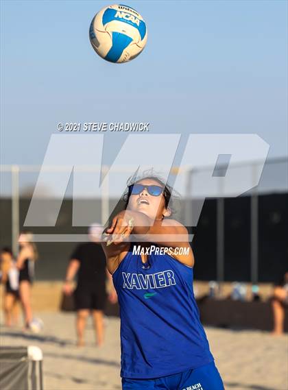 Thumbnail 3 in Xavier College Prep vs. Perry  photogallery.