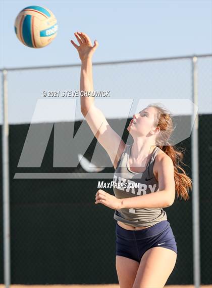 Thumbnail 3 in Xavier College Prep vs. Perry  photogallery.