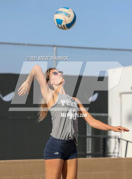 Thumbnail 3 in Xavier College Prep vs. Perry  photogallery.