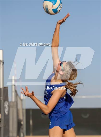 Thumbnail 2 in Xavier College Prep vs. Perry  photogallery.