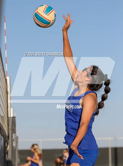 Thumbnail 2 in Xavier College Prep vs. Perry  photogallery.