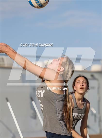 Thumbnail 2 in Xavier College Prep vs. Perry  photogallery.