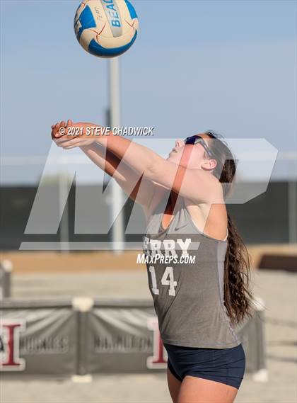 Thumbnail 2 in Xavier College Prep vs. Perry  photogallery.