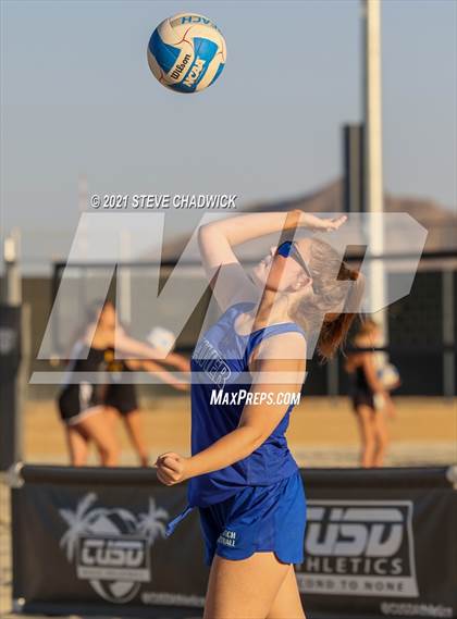 Thumbnail 3 in Xavier College Prep vs. Perry  photogallery.