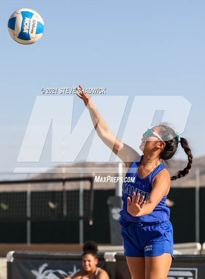 Thumbnail 2 in Xavier College Prep vs. Perry  photogallery.