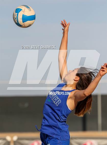 Thumbnail 2 in Xavier College Prep vs. Perry  photogallery.