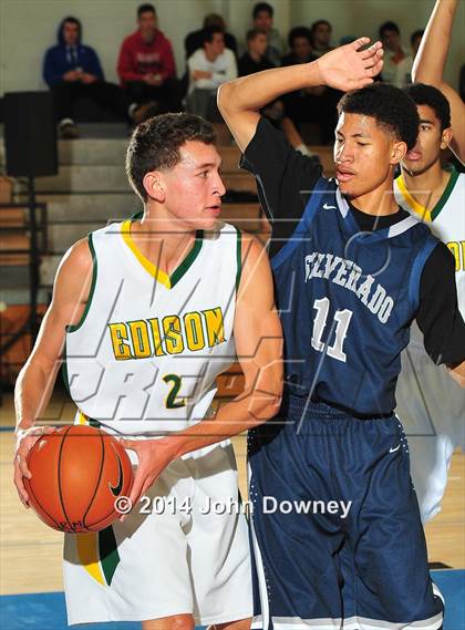 Thumbnail 2 in Silverado vs. Edison (MaxPreps Holiday Classic) photogallery.